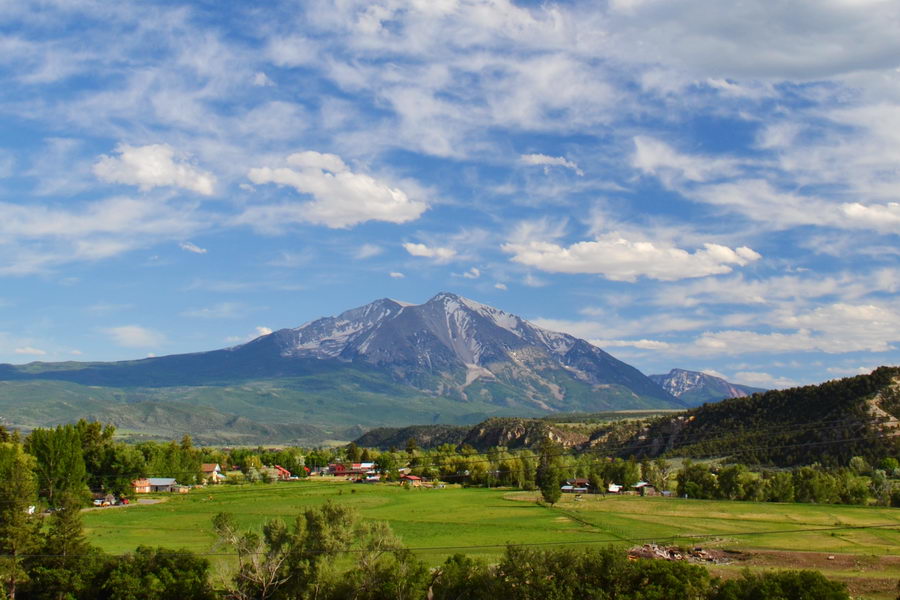 Carbondale Colorado And Mt. Sopris