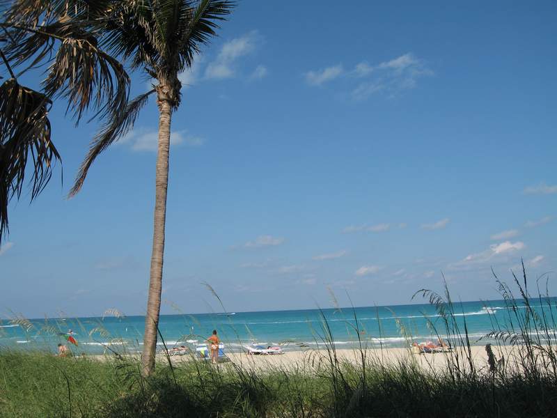 Miami Beach. Click For Sheraton Miami Beach Pool Area Photo