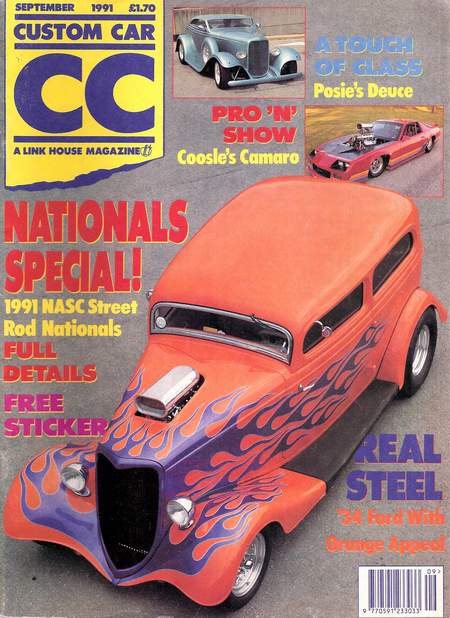 Custom Car Magazine U.K. Cover-.