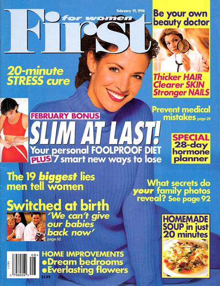 Ultimate Taxi Featured in First For Women 1996 - Cover