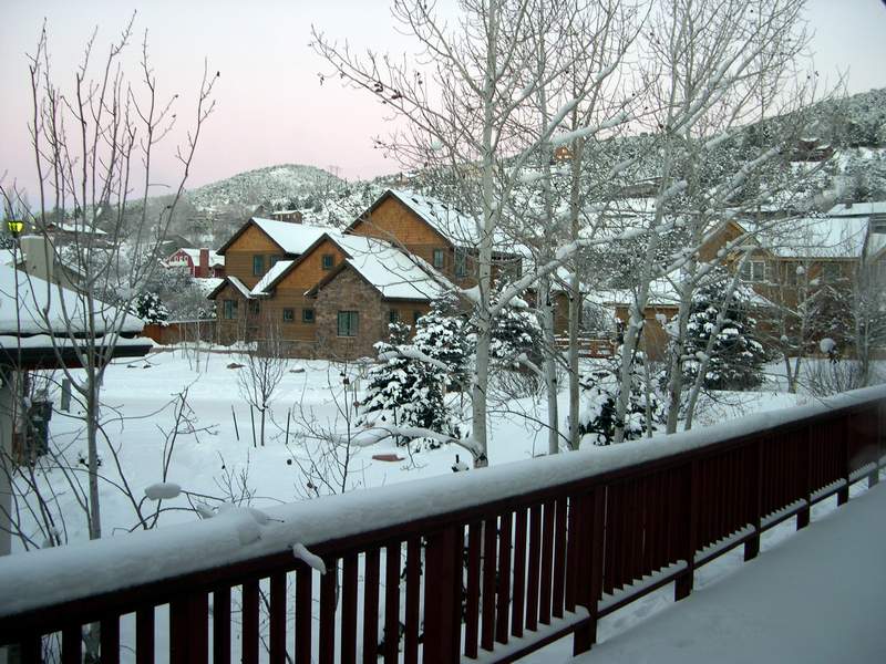 December 8th in Basalt Colorado -12 outside  7:00am