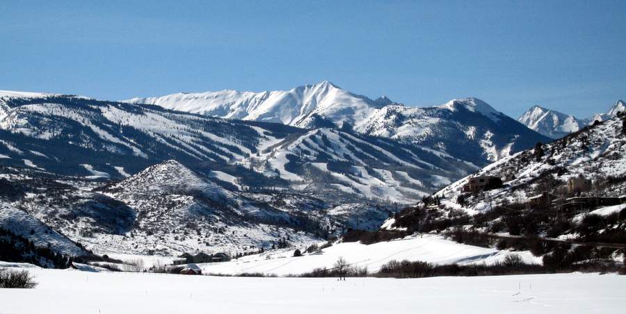 Snowmass Ski Area In Winter January 23rd 2007