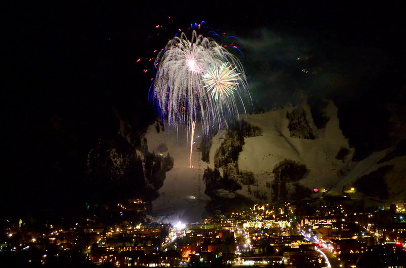Aspen Colorado World Cup Fireworks - November 26th 2011
