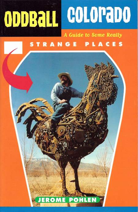 Ultimate Taxi Featured in Oddball Colorado Travel Book - Cover