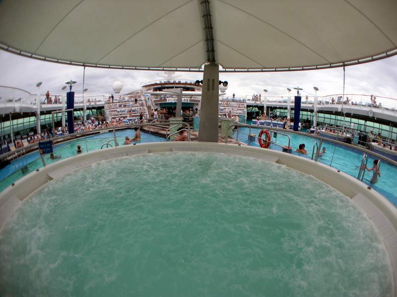 Royal Caribbean Explorer Of The Seas Swimming Pools And Hot Tubs