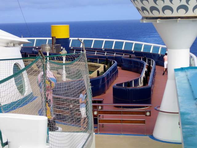 In-Line Skating Track On  Explorer Of The Seas. Royal Caribbean Explorer of the Seas. Click For Next Cruise Vacation Photo