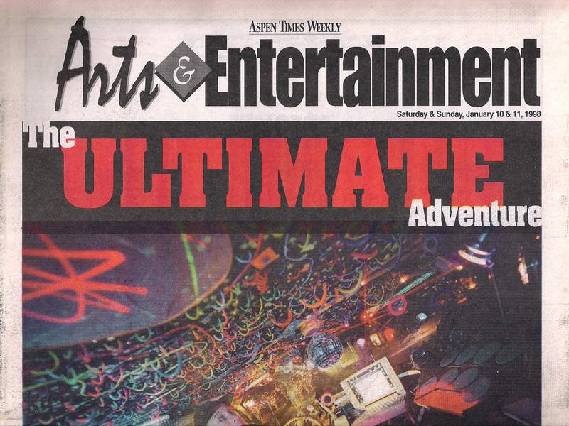 Ultimate Taxi Featured In The Aspen Times Weekly 1998