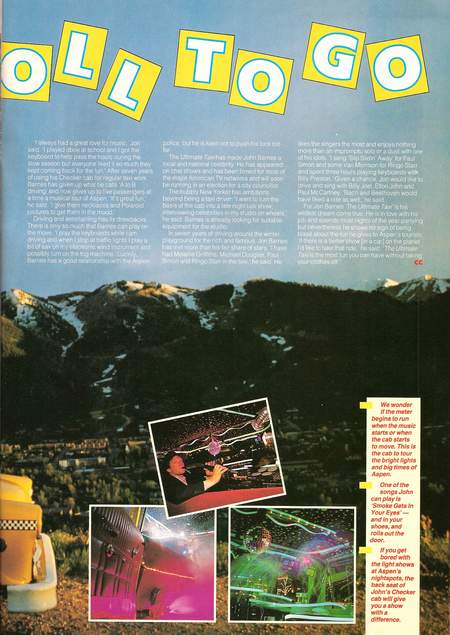 The Ultimate Taxi owner and operator, Jon Barnes, 