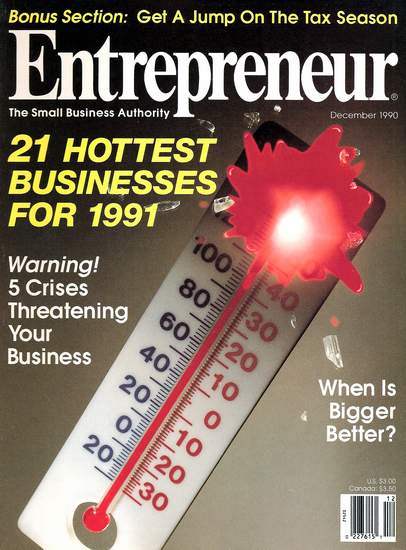 Entrepreneur Magazine December 1990 Cover
