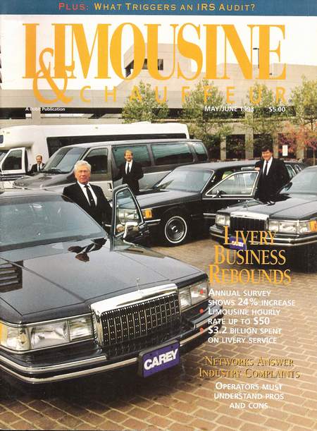 Limousine & Chauffeur May 1993 Cover
