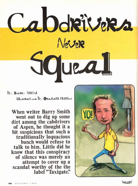 Roaring Fork Valley Magazine December 1995