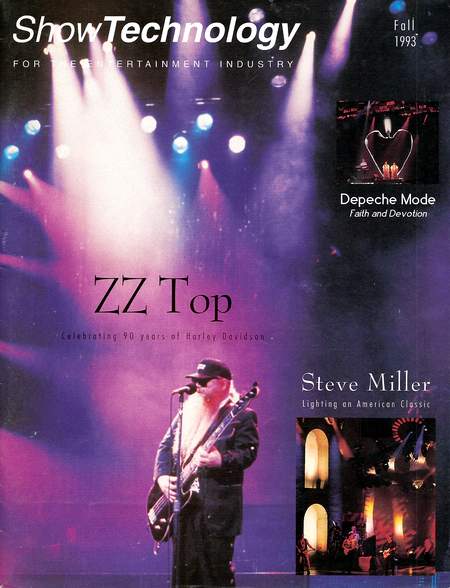 Show Technology Magazine Fall 1993 Cover