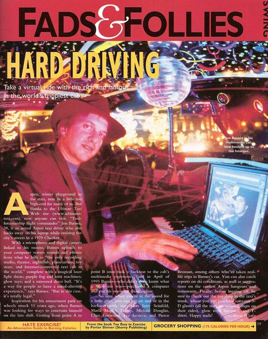 Swing Magazine March 1997 - Hard Driving 