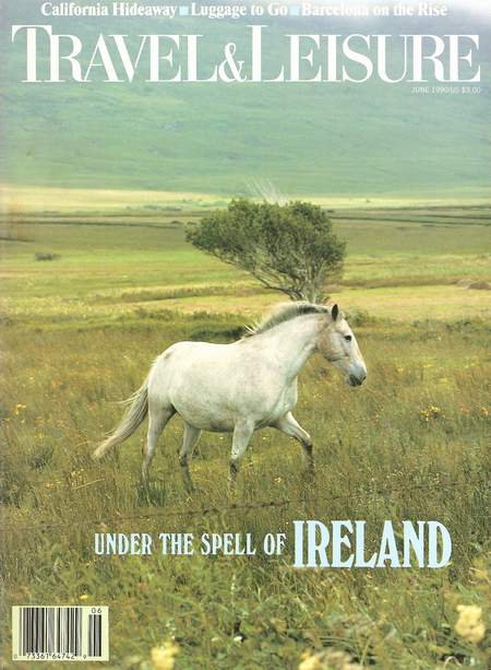 Travel And Leisure Magazine June 1990 Cover